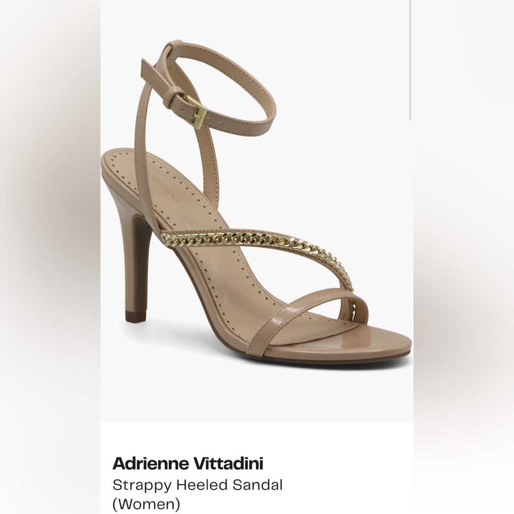 Strappy heeled sandals 8.5 Never Worn